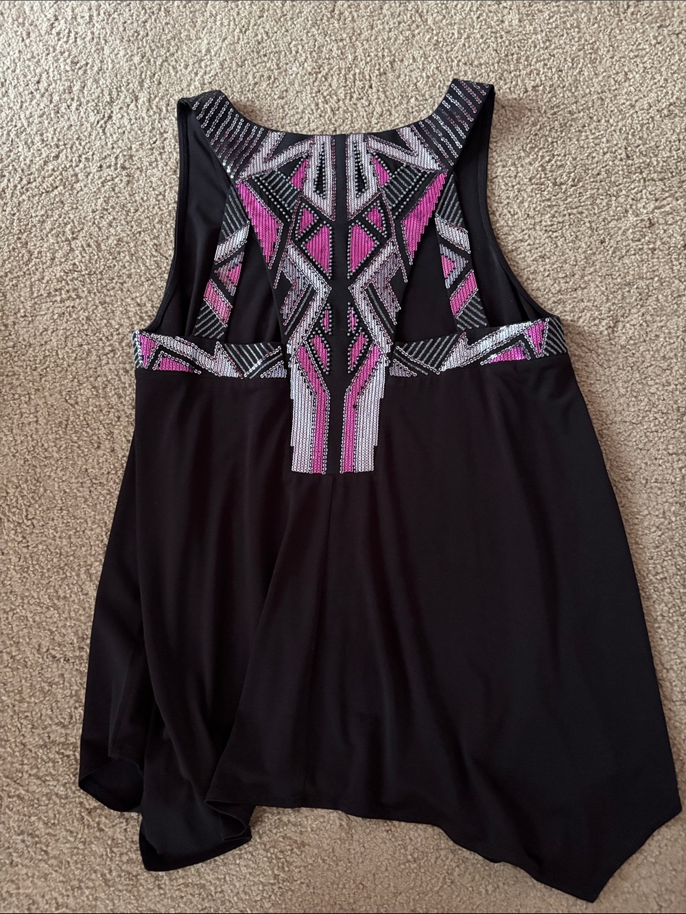 Beaded Tank Top - Picture 2 of 3